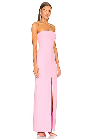 SOLACE London Bysha Maxi Dress in Pink