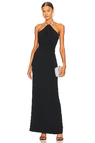 ワンピース Solace London RIVA MAXI DRESS SOLACE London Riva Maxi Dress in Black | REVOLVE
