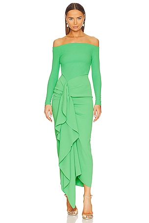 knee length dresses for ladies Buy Red Lotus Dress for Women Online in India – Ambraee main image 0
