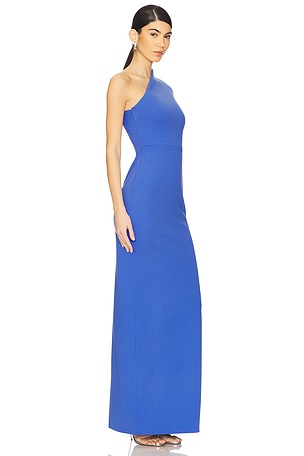 SOLACE London Joana Maxi Dress in Blue