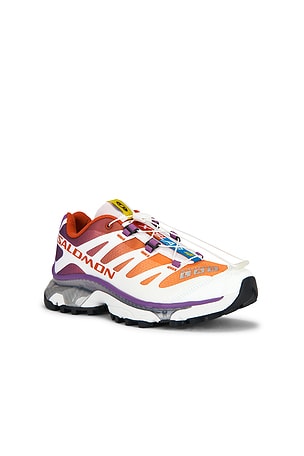 Salomon XT-4 OG Sneaker in Orange,Purple