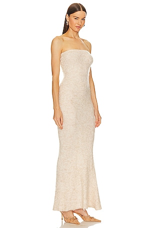 Song of Style Bellamy Maxi Tube Dress in Neutral