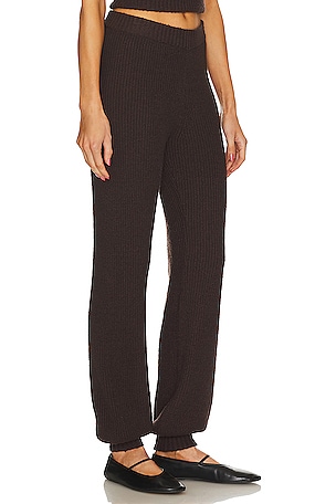 Song of Style Saniya Jogger in Chocolate