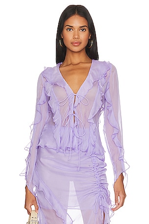 Ines Sheer Top Song of Style