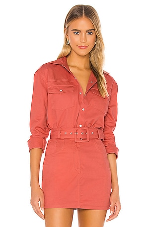 Song of Style Genevieve Top in Blush Red