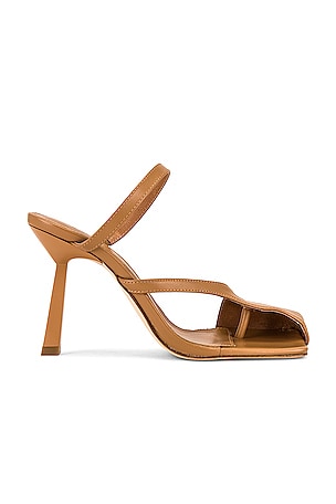 Song of Style Brooklyn Heel in Tan REVOLVE
