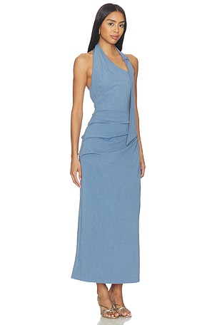 SOVERE Deena Dress in Blue