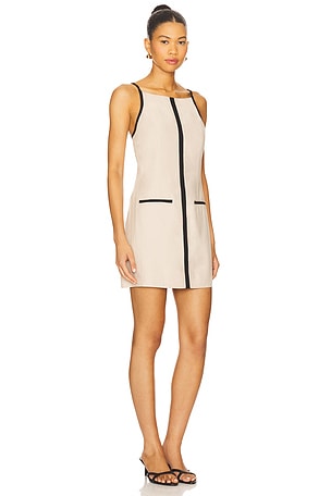 SOVERE Refine Mini Dress in Beige