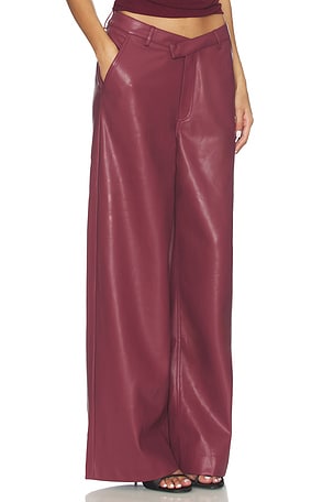 SOVERE Vice Pant in Burgundy. Size XS. Also