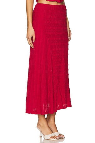 SOVERE Sonoma Skirt in Red