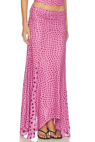 SOVERE JUPE ZURI en Mauve