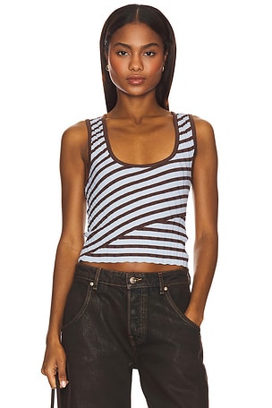 Solene Stripe Knit Top SOVERE