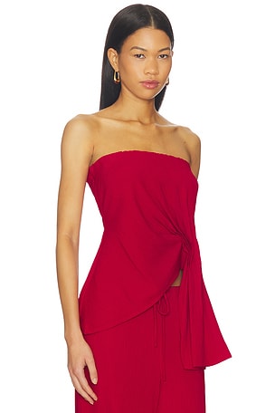 SOVERE Aine Top in Red
