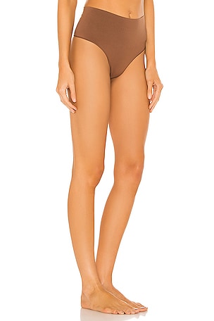 SPANX SPANXshape™ ExtraOrdinary Thong in Brown. Size S. Also
