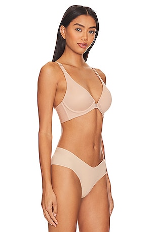 SPANX SPANXsmooth™ Bra-llelujah!® Adjustable Plunge Wireless Lift Bra in Beige. Size 36C. Also