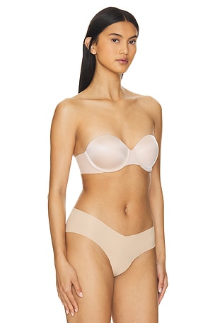 SPANX SPANXsmooth™ Suit Your Fancy Strapless Bra in Beige. Size 32C. Also