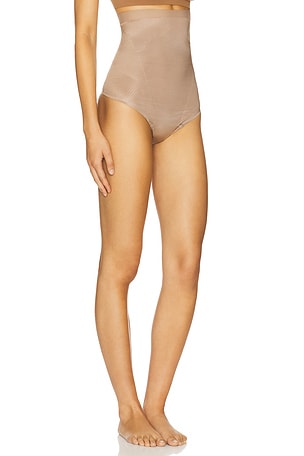 SPANX Invisible High Waisted Thong in Nude. Size XL. Also