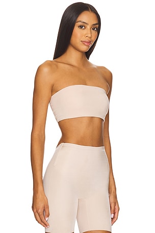 SPANX Suit Your Fancy Bandeau in Beige. Size XS. Also