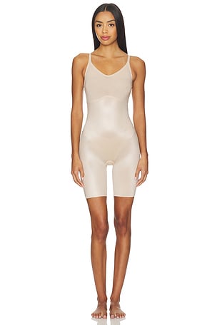 Shape Invisible Shaping Closed Bust Mid-thigh Bodysuit SPANX