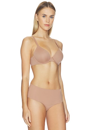 SPANX Supersmooth Brava Push-up Bra in Brown. Size 34B. Also