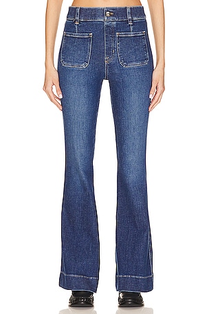 Flare Jeans With Patch PocketsSPANX$116