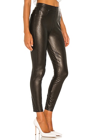 SPANX Like Leather Skinny Pant in Black