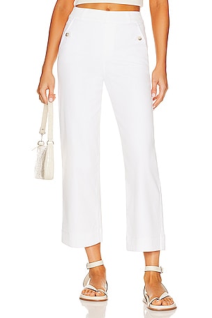 Stretch Twill Cropped Wide Leg Pant SPANX