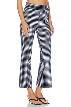 SPANX Pintuck Kick Flare Pant in Navy