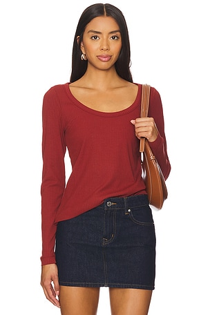 Rib Scoop Tee SPANX