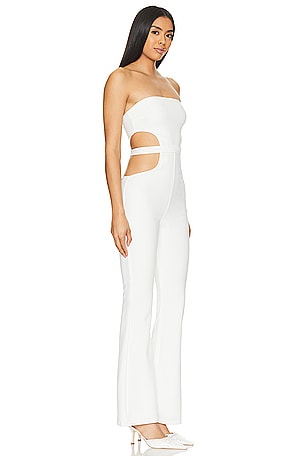 superdown Jasna Jumpsuit in White