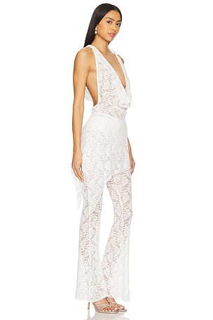 superdown Colson Pant Set in White