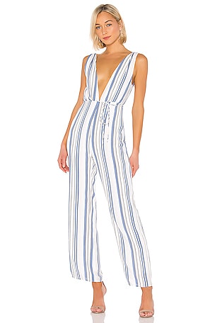Bette Deep V Jumpsuit