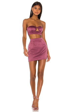 Kiara Bustier Skirt Set