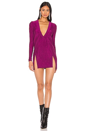 Mellie Dual Slit Mini Dress