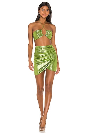 Natalya Ruched Skirt Set