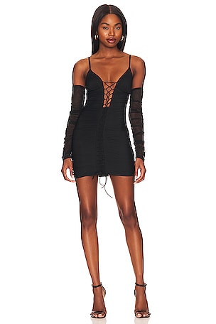 Arabella Lace Up Dress superdown