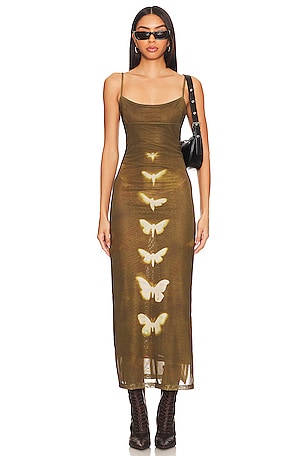 Jocelyn Butterfly Maxi Dress superdown