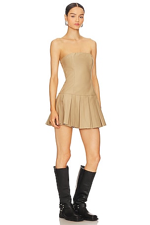 superdown Ruby Mini Dress in Tan