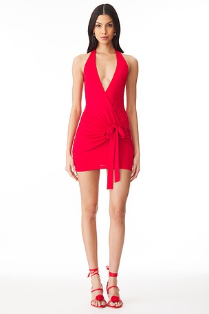 Chloe Halter Mini Dresssuperdown$66