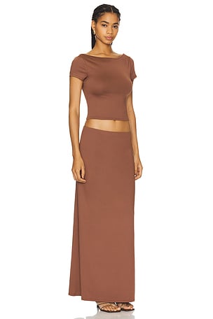 superdown Oaklyn Maxi Set in Brown