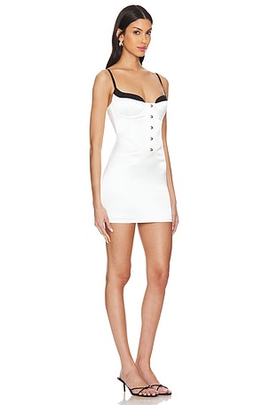 superdown Livia Mini Dress in White