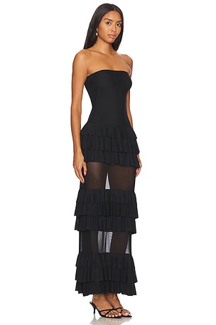 superdown Lorenza Maxi Dress in Black