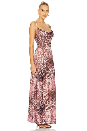 superdown Jianna Maxi Dress in Mauve