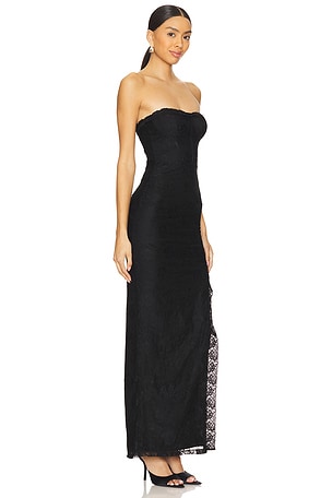superdown Lou Maxi Dress in Black