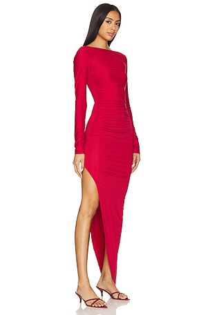 superdown Milly Maxi Dress in Burgundy