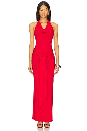 Mariza Halter Maxi Dress superdown