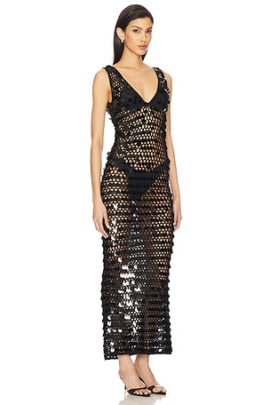 superdown London Maxi Dress in Black