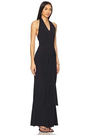 superdown Sylvie Maxi Dress in Black. Size XXS. Also