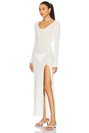 superdown Azalea Maxi Dress in White