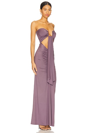 superdown Rosy Maxi Dress in Purple